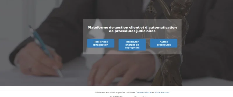 Création de la plateforme Justiceimmo.fr