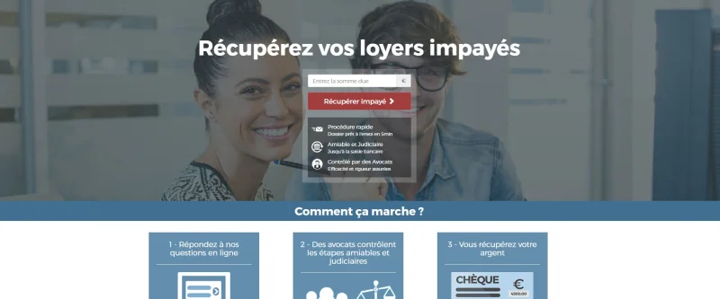 Création de la plateforme Zero-impayes.fr