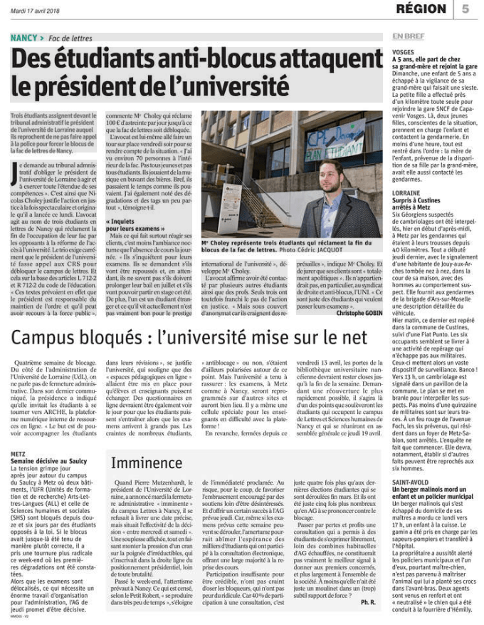 Maître Nicolas CHOLEY en entretien sur Europe 1