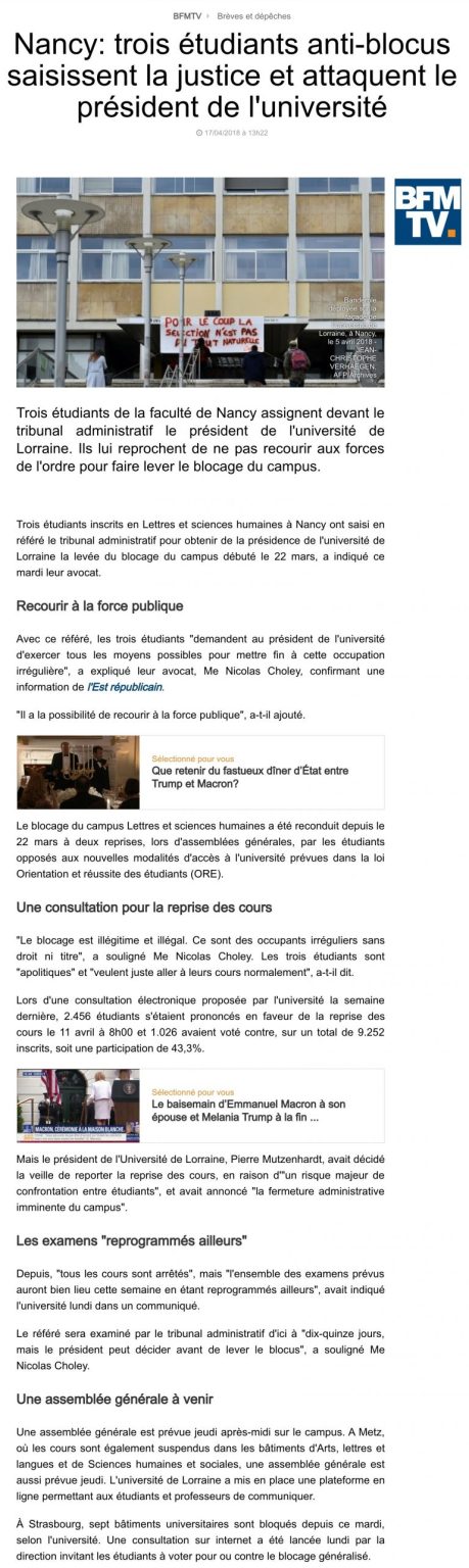 Maître Nicolas CHOLEY en entretien sur Europe 1