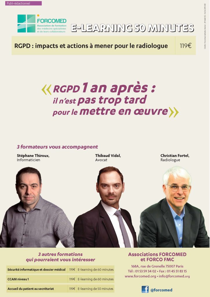 Présentation de la formation RGPD par Maître Thibaud VIDAL