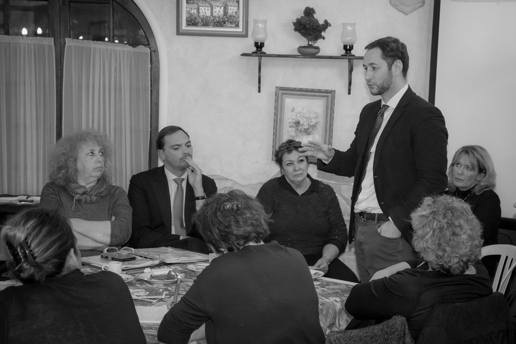 Réunion à Toulon avec des infirmières Cabinet Choley & VIdal Avocats